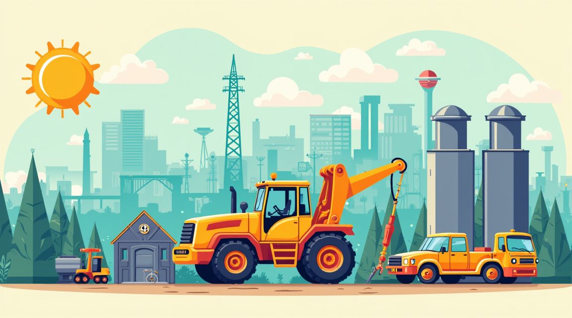 reboque de empilhadeiras e máquinas industriais - Principais benefícios de reboque de empilhadeiras e máquinas industriais ilustrados